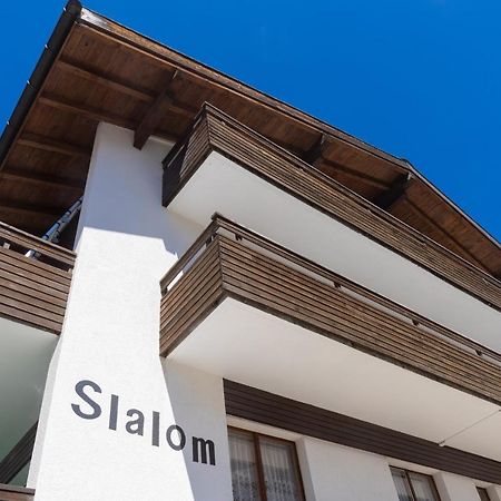 Апартаменты Haus Slalom Зас-Фе Экстерьер фото