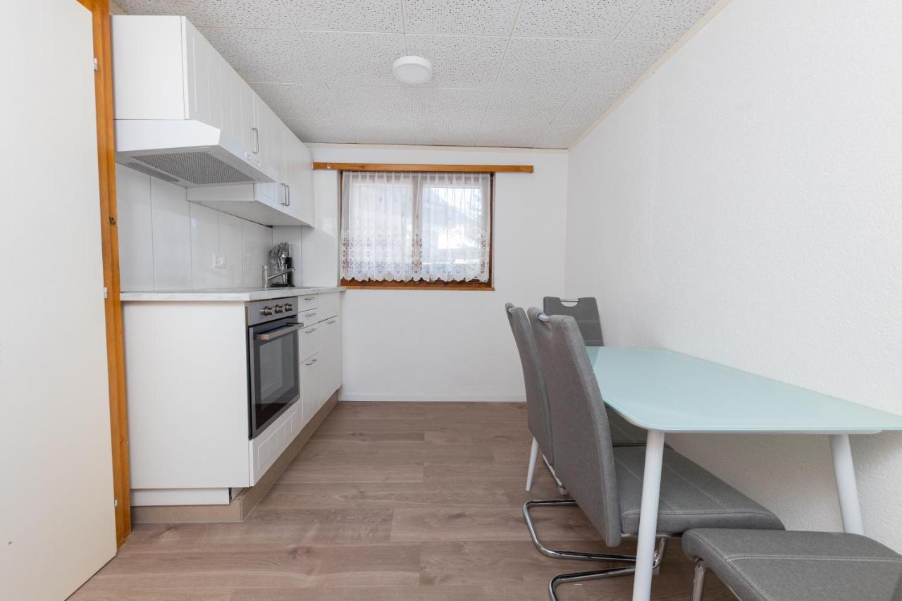 Апартаменты Haus Slalom Зас-Фе Экстерьер фото