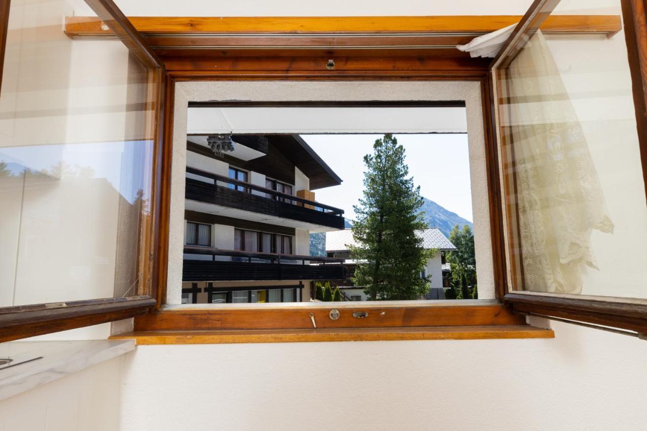 Апартаменты Haus Slalom Зас-Фе Экстерьер фото