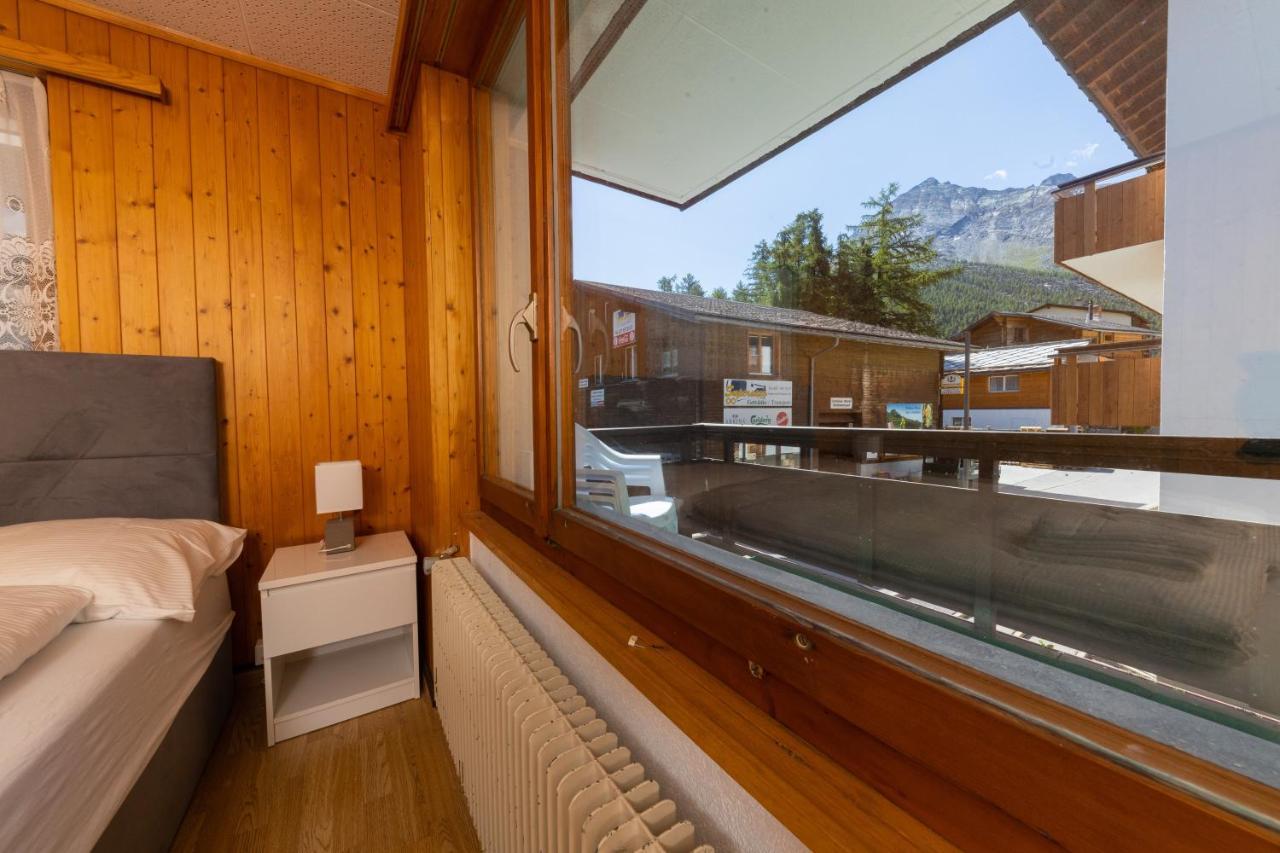 Апартаменты Haus Slalom Зас-Фе Экстерьер фото
