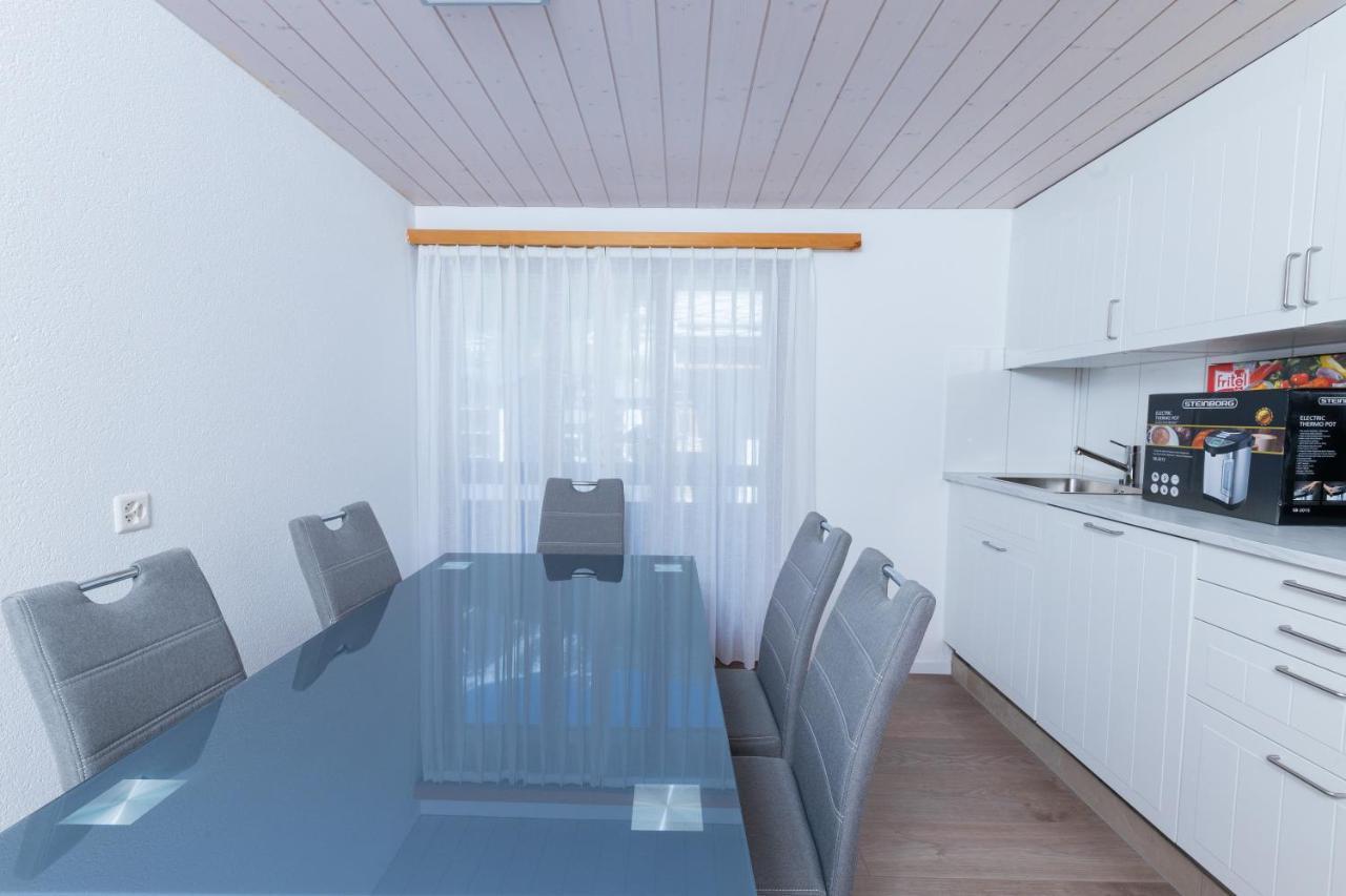 Апартаменты Haus Slalom Зас-Фе Экстерьер фото