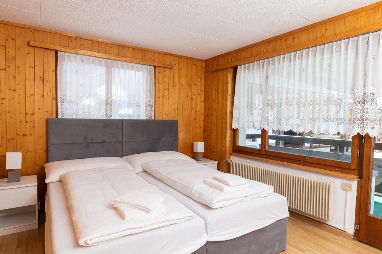 Апартаменты Haus Slalom Зас-Фе Экстерьер фото