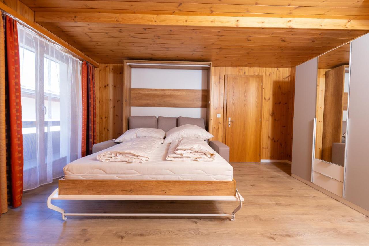 Апартаменты Haus Slalom Зас-Фе Экстерьер фото
