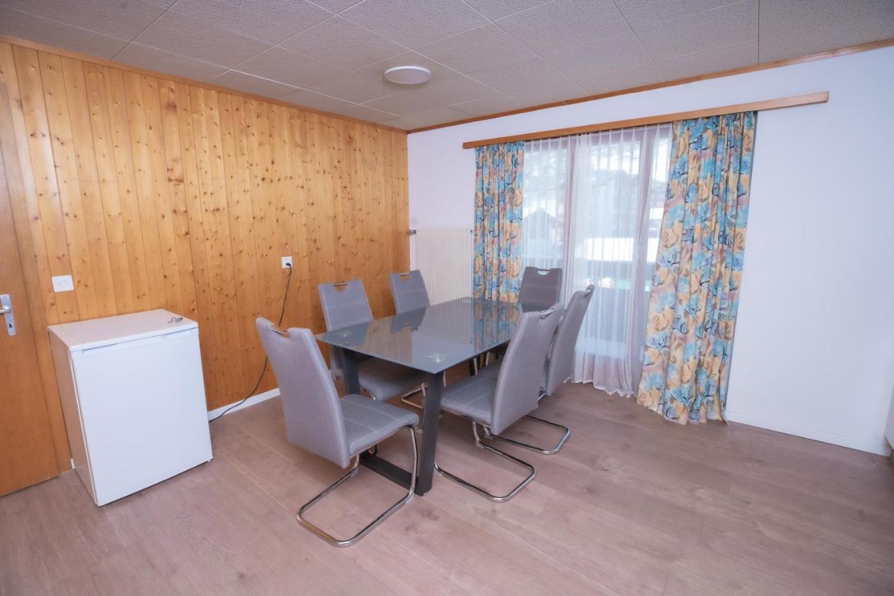 Апартаменты Haus Slalom Зас-Фе Экстерьер фото