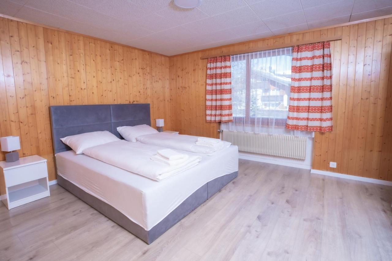 Апартаменты Haus Slalom Зас-Фе Экстерьер фото