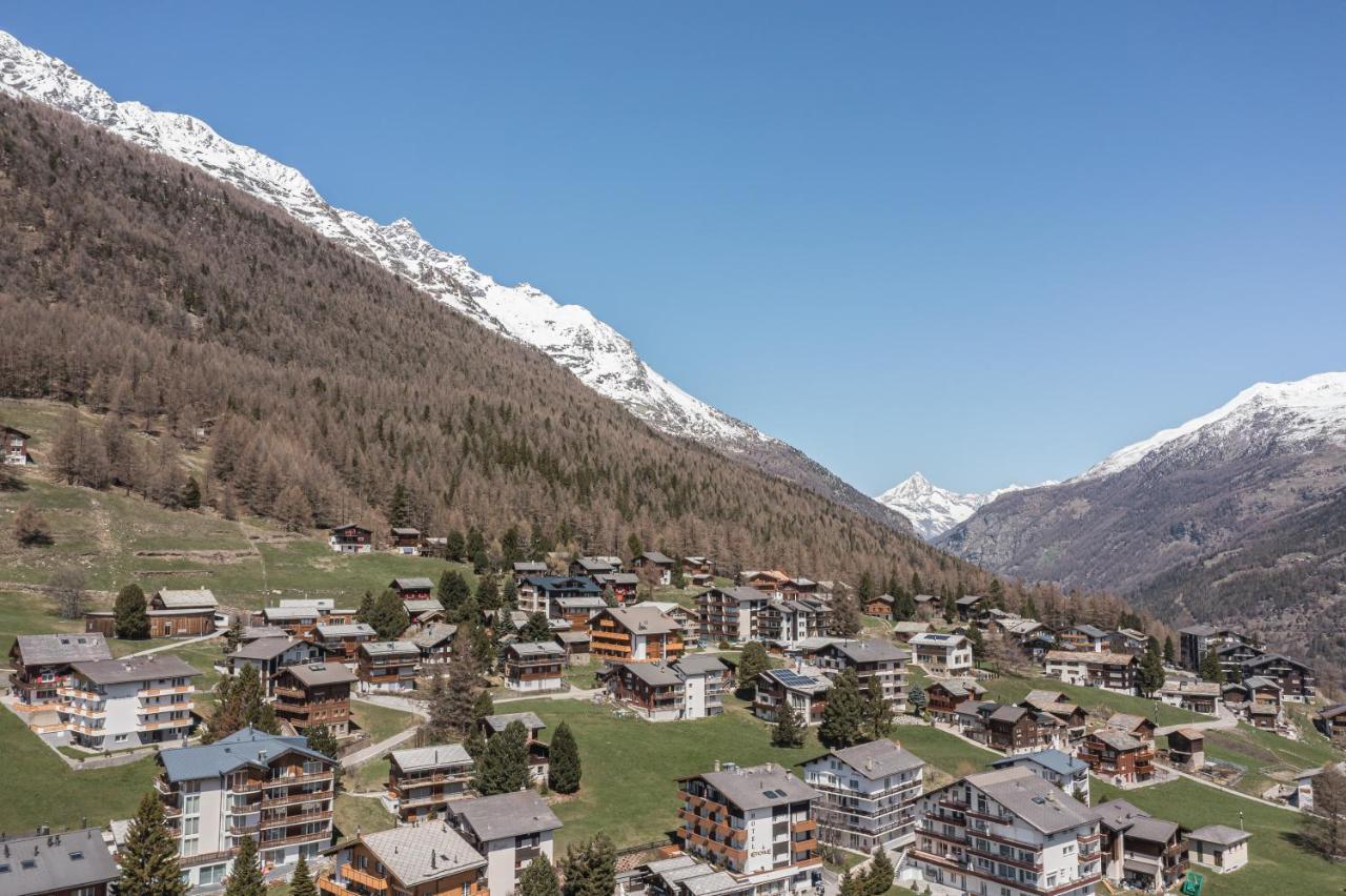 Апартаменты Haus Slalom Зас-Фе Экстерьер фото